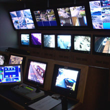 District Council’s CCTV control room