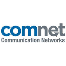 Comnet logo - communication networks USA-based manufacturer of fiber optic transmission and networking equipment