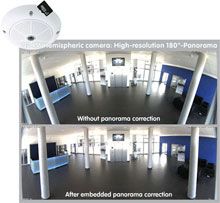 The new Mobotix Q24M hemispheric camera