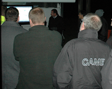 Low light CCTV systems at a special night time test and seminar event