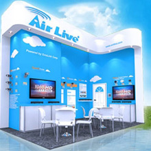 AirLive showcases Speed Dome, FishEye IPCam, 5 and 3 Megapixels IPCam, and 802.3at PoE Switches