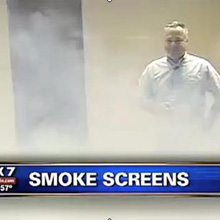 Smoke Screens have met with great success when deployed in violent armed raid scenarios