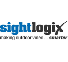 SightLogix logo; SightLogix specialises in outdoor video analytics cameras for perimeter security applications