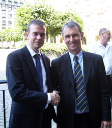 BSIA's Information Destruction Section had an audience with Nigel Evans MP