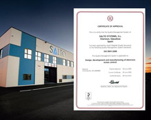 SALTO achieve ISO 9001:2008 certification