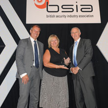 BSIA acknowledged Pyronix’s chief executive Julie, during its annual luncheon held at the London Hilton