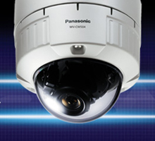 Panasonic’s unique SD technology in new WV-NW502 H.264 Vandal Resistant Network Dome Camera 