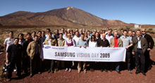 Samsung Techwin's Team at Vision Day 2009 Conference