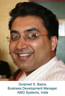 Gurpreet S. Basra, new Business Development Manager for AMG Systems Ltd. in India