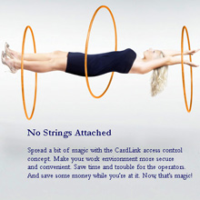 “No Strings Attached” campaign promotes the CardLink access control concept