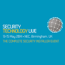 Security Technology Live will take place at the NEC, Birmingham, from 13-15 May 2014