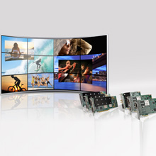 Advantech series of motherboards and chassis encourages versatile video wall system development