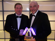 The award was presented to Martin Morris, Security Sales Manager at Mayflex, during the Mobotix gala dinner awards ceremony, held in Kaiserslutern, Germany, during September