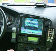 Nurizon in-vehicle police mobile CCTV system