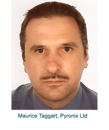 Maurice Taggart, the new dedicated Account Manager for N. Ireland and the Republic of Ireland at Pyronix Ltd