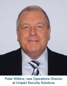 Peter Wilkins, new Operations Director at Unipart Security Solutions