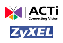 ACTi and ZyXEL come together for providing a comprehensive IP surveillance system 