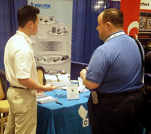 VIVOTEK’s IP products exhibited at TechSec Solutions 2010