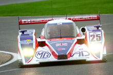 MG Lola EX265C racecar in the final round of the 2008 Le Mans Series at Silverstone last weekend