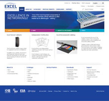 New Excel Networking Solutions' Website