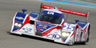 AD Group's CEO Mike Newton on the podium in Le Mans series opener