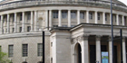 Axis surveillance cameras installed at the Manchester Town Hall Extension and Central Library