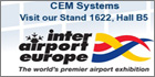 CEM Systems to showcase airport security solution at Inter Airport Europe 2011