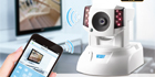 COMPRO TN900RW Cloud IP camera helps users control home appliance via smartphones anytime, anywhere