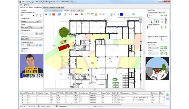 Dahua integrates video products with JVSG IP Video System Design Tool for optimised surveillance system planning