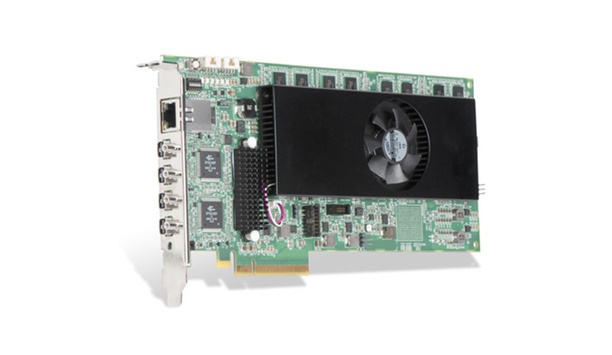 Matrox Graphics' Matrox Mura IPX 4K IP decode and display card now available