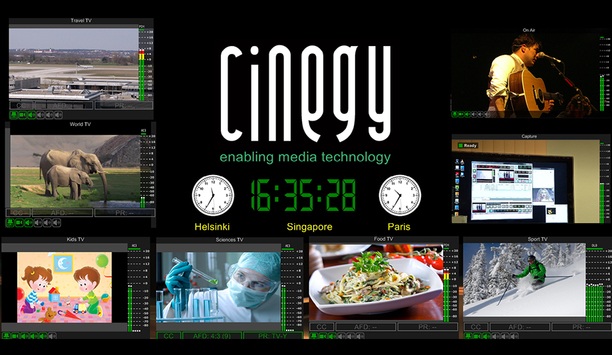 Cinegy exhibits latest improvements to video compression, automation, and playout solutions at IBC 2017