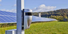 Optex REDSCAN laser detectors secure solar panel farm accredited by the UK’s electricity supplier