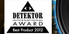 Sony's IPELA ENGINE named "Best CCTV Product 2012" by Detektor security product magazine