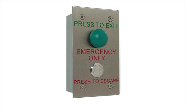 Urmet introduces stainless steel emergency Request to Exit switches, meeting Secured by Design guidelines