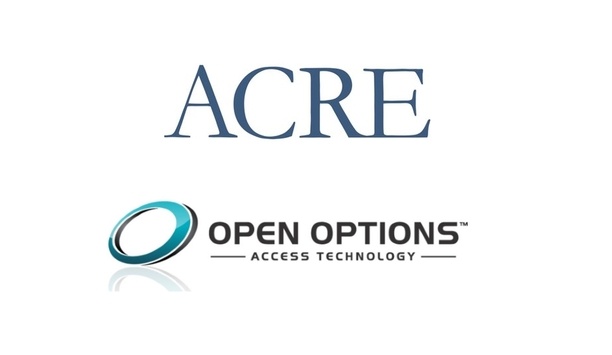 ACRE strengthens access control product portfolio by acquiring Texas-based access control solutions firm, Open Options