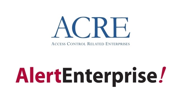 ACRE and AlertEnterprise join hands to cement global leadership in physical identity and access control solution