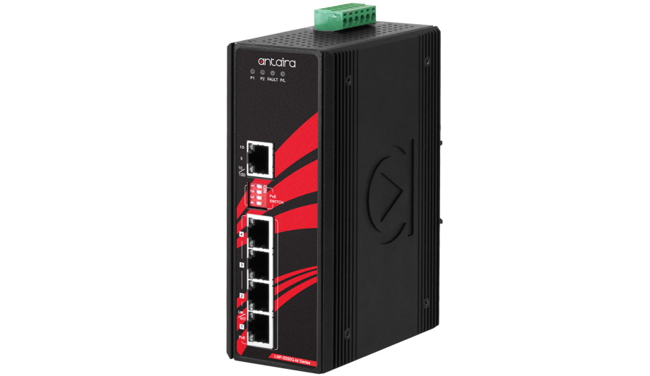 Antaira adds LNP-0500G-bt series switch to the industrial networking devices portfolio