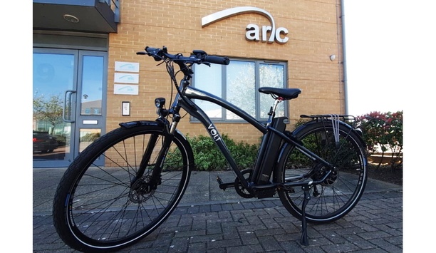 Arc Monitoring provides electric bike to employee to help carry out company service during COVID-19 pandemic spread