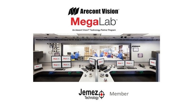 Arecont Vision announces addition of Jemez Technology LLC to Technology Partner Program