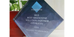 Promise named Best Storage Solution Partner for Asia by Milestone Systems