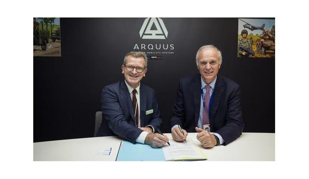 Arquus and Michelin officially sign a partnership on 13 June 2022 at the Eurosatory exhibition