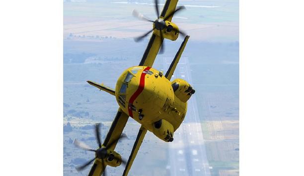 Leonardo's C-27J Spartan Next Generation with the new firefighting configuration