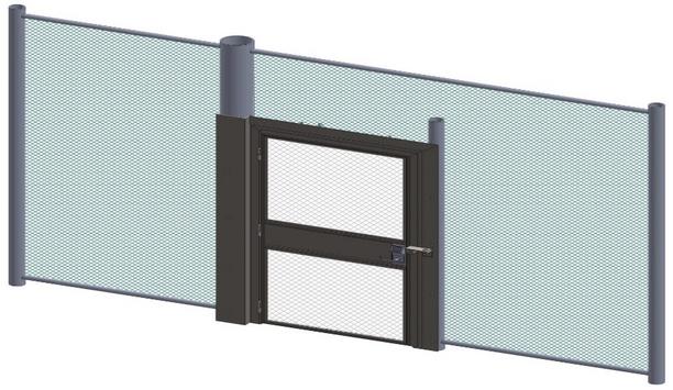 Delta Scientific introduces an anti-climb pedestrian door to address pedestrian trespassers