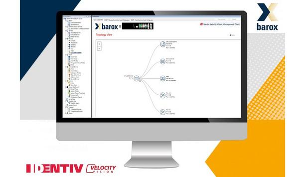Maximise control of IP video network with the new barox: IDENTIV Velocity Vision VMS plug-in