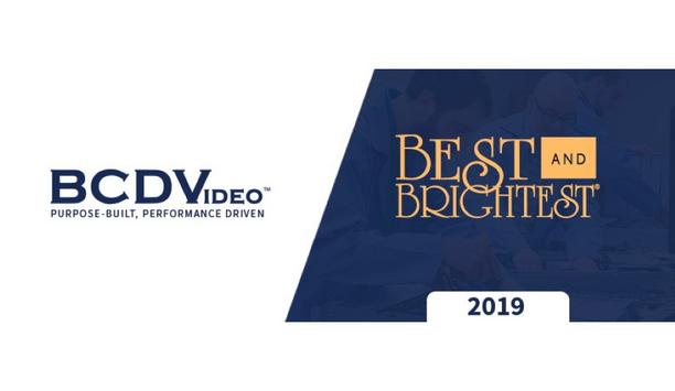 BCDVideo recognised by National Association for Business Resources as one of ‘Chicago’s Best and Brightest Companies to Work For’