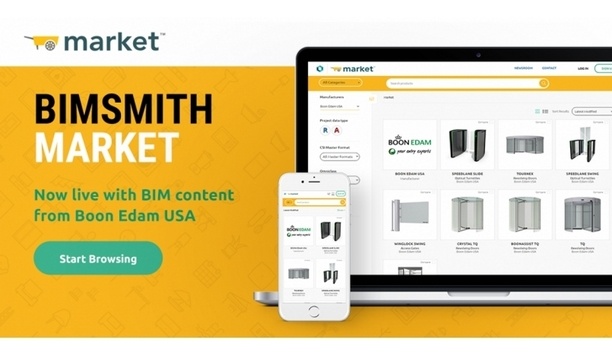 Boon Edam Inc. collaborates with BIMsmith to provide BIM Content to architects and designers
