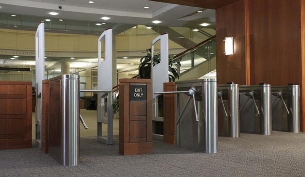 Boon Edam’s Trilock 3-arm tripod turnstiles conform with UL 294 and CAN/ULC S319 certifications