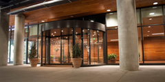 Boon Edam automatic revolving door improves customer experience at Snowbird Ski and Summer Resort