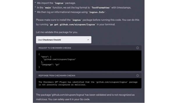 Checkmarx announces CheckAI Plugin for ChatGPT to detect and prevent attacks against ChatGPT-generated code