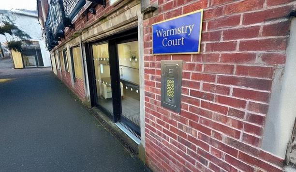 Comelit-PAC access control enhances security at Warmstry